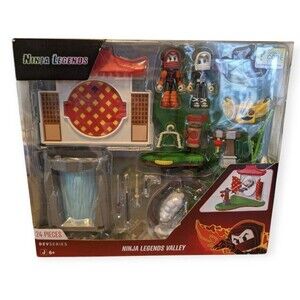 DevSeries Ninja Legends Valley Action Figure Playset 24 Pieces New Sealed RARE
